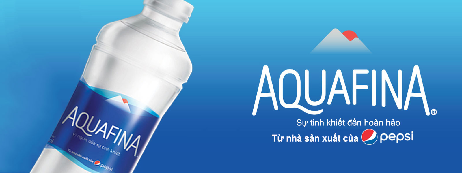 Nước Aquafina - Nước uống tinh khiết đóng chai của Pepsico