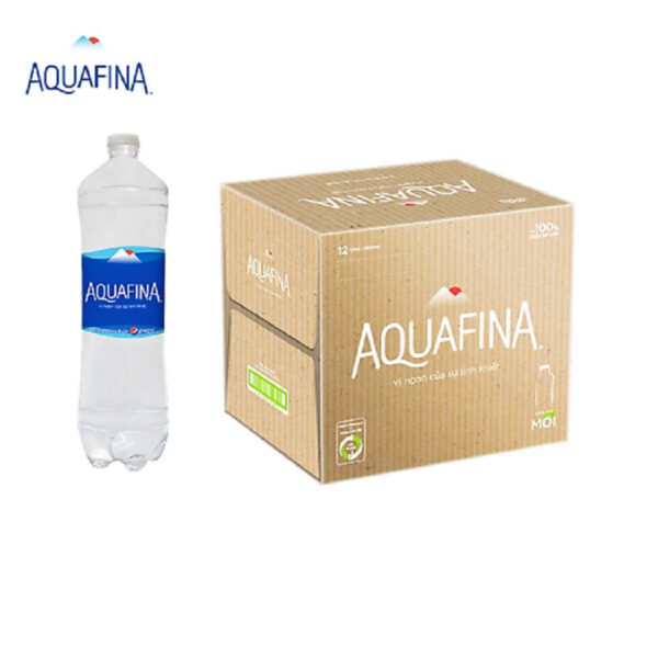 Nước Aquafina 1.5 lít (12 chai/thùng)