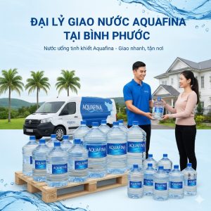 Đại lý giao nước Aquafina tại Bình Phước giao tận nơi