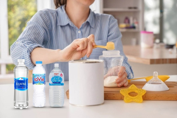 So Sánh Nước Aquafina Với Các Loại Nước Khác Khi Pha Sữa Cho Trẻ