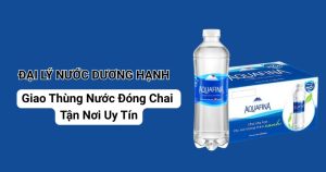Thùng Aquafina 355ml 500ml dùng cho văn phòng họp tiếp khách